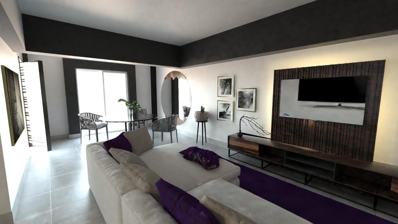 Hs Hotsson Hotel Acapulco Extérieur photo 3D rendering of a living room