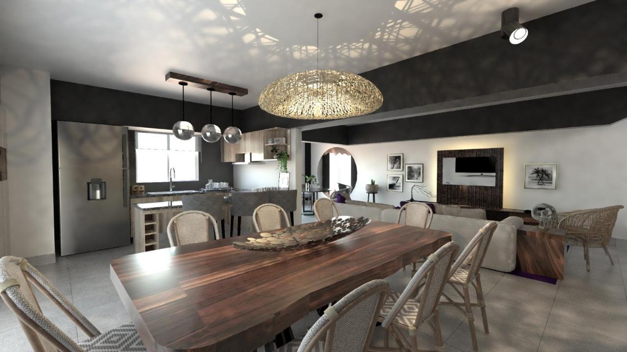 Hs Hotsson Hotel Acapulco Extérieur photo 3D rendering of a dining room